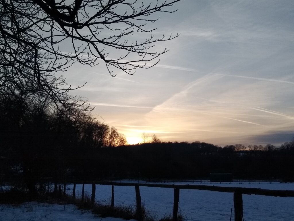 やさしい色の空